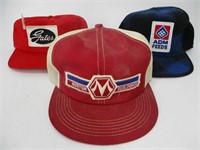 Vintage Snapback Trucker Hat - Lot (3) Patch