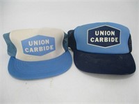 Vintage Snapback Trucker Hat - Lot (2) Union Carbi