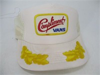 Vintage Snapback Trucker Hat - Vans Patch