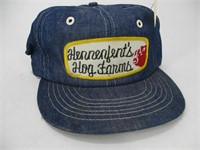 Vintage Snapback Trucker Hat - Hog Farm Patch