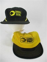 Vintage Fitted Trucker Hat - Lot (2) Cargill Patch