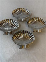 4 Sterling Silver Ashtrays