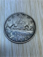 1960 CDN Silver Dollar
