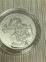 Carnaval de Quebec Silver Coin