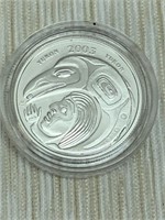 Yukon Storytelling SIlver Coin