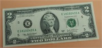 Series 2003 A Two Dollar Federal Reserve Note