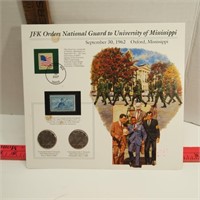 JFK Commemorative Coins/Stamp