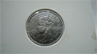 1945 C Silver Newfoundland Dime