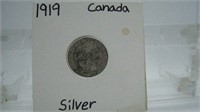 1919 Silver Canadian Dime