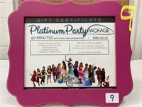 Platinum Party Package