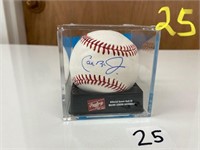 Cal Ripken Autographed Baseball