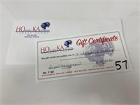 Ho-Ka Turkey Gift Card