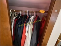 Closet Contents - clothes and shoes