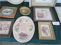 Pictures - flower, heart wreath mirrors