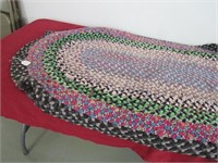 Braided rugs, quilts, doilies