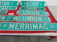Street signs, WI Rand McNally Road Atlas 2000