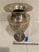 Metal decorative vase