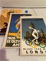 1972 Olympic placemats - lot of 3