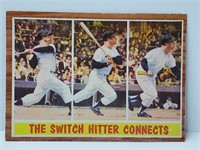 1962 Topps The Switch Hitter  Mickey Mantle