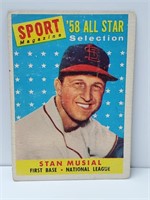 1959 Topps Sport Magazine Stan Musial