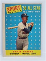 1959 Topps Sport Magazine Ernie Banks