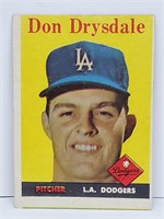 1958 Topps Don Drysdale