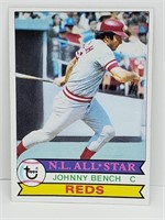 1979 Topps NL All Star Johnny Bench
