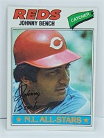 1977 Topps NL All Stars Johnny Bench