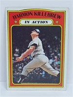1972 Topps In Action Harmon Killebrew