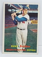 1957 Topps Edwin Duke Snider