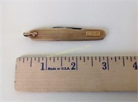 Ulster Pocket Knife in 14k Gold Case
