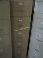 Metal file Cabinet, 5 Drawer Legal.