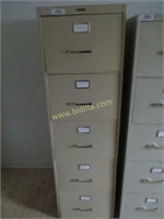 Metal file Cabinet, 5 Drawer Legal.