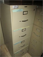 Metal file Cabinet, 4 Drawer Legal.