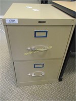 Metal File Cabinet, 2 Drawer Legal.
