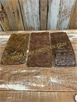 7 -OLD Rusty Texas Liscense Plates