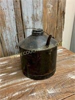 Vintage Black Oil Can -  May be RR