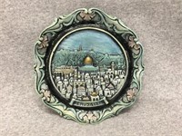 Handmade Pottery Plate of Jerusalem