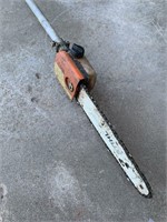 STIHL HT75 POLE SAW - TURNS OVER BUT DOESN'T START