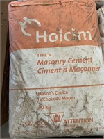 7 BAGS OF MASONRY CEMENT