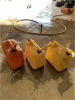 3 LARGE GAS CANS