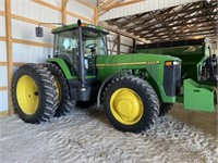 John Deere 8300 Tractor, 6100 Hours, 18.4r46 Duals