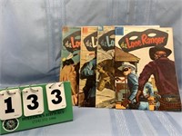 10¢ The Lone Ranger Comic Books -Set of 4 - 1950's
