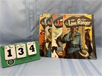 10¢ The Lone Ranger Comic Books - Set of 4 - 1950s