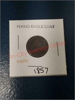 1857 Flying Eagle Cent - Rare