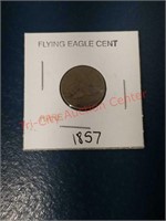 1857 Flying Eagle Cent - rare