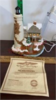Lefton China Colonial Village 2000 Lighted