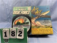10¢ Navy Task Force & Air Ace Comic Books