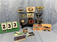 German Military Patches & Topps Wings Cards