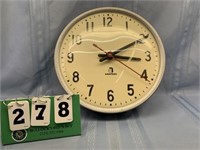American Time & Signal  13” Industrial Wall Clock